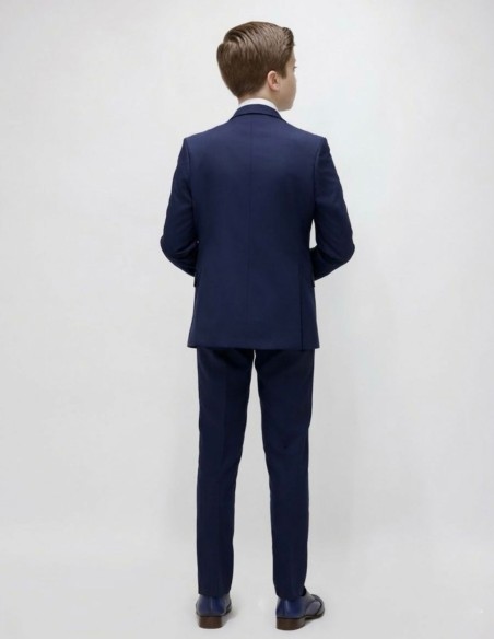 Costume Enfant De Mariage Bleu Marine - Kenzi