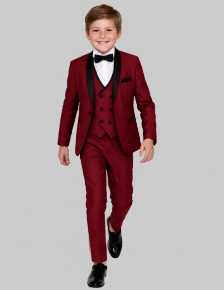 Costume Enfant De Mariage bordeaux