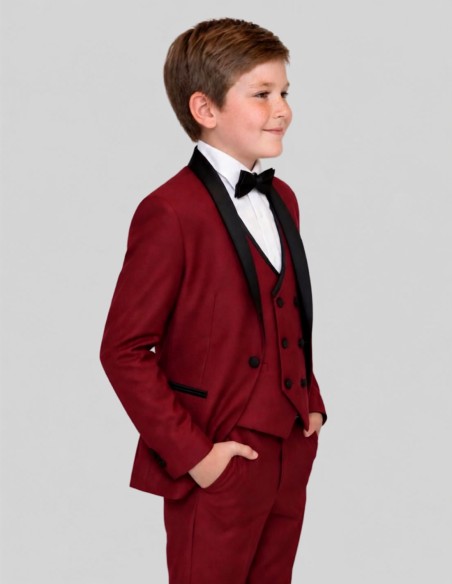 Costume Enfant De Mariage bordeaux