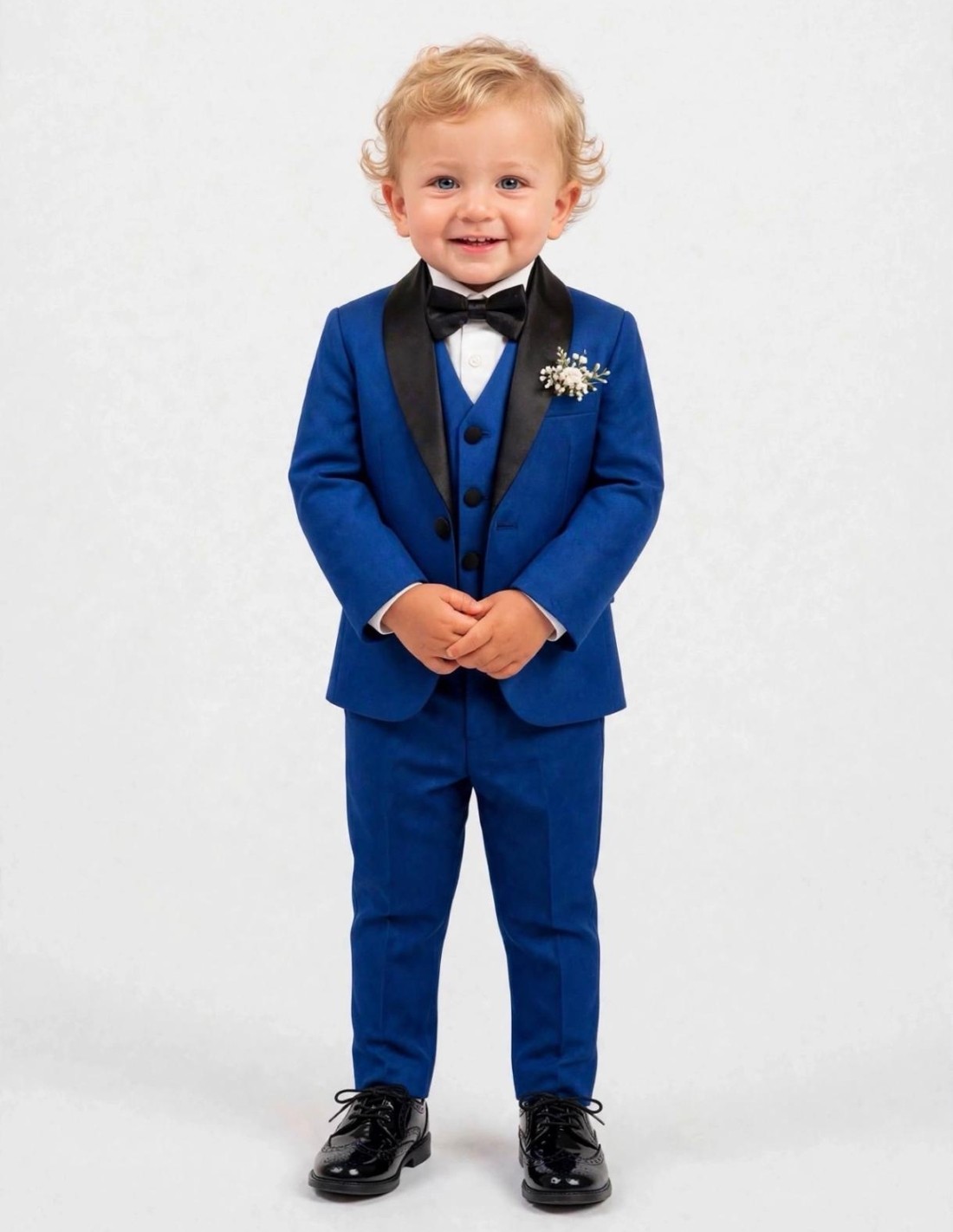 Costume Bébé de Cérémonie Bleu