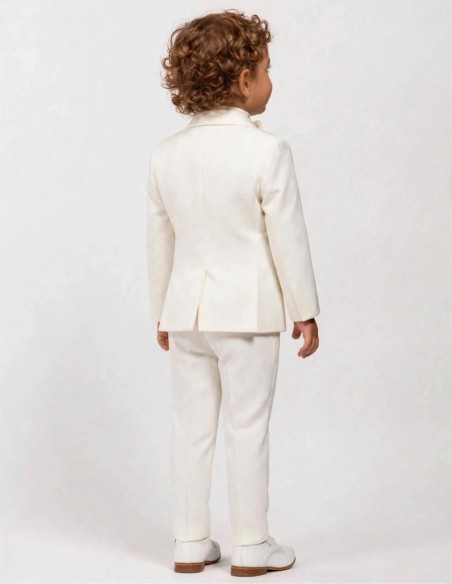 Costume Bébé Garçon de Mariage Écru | Loic
