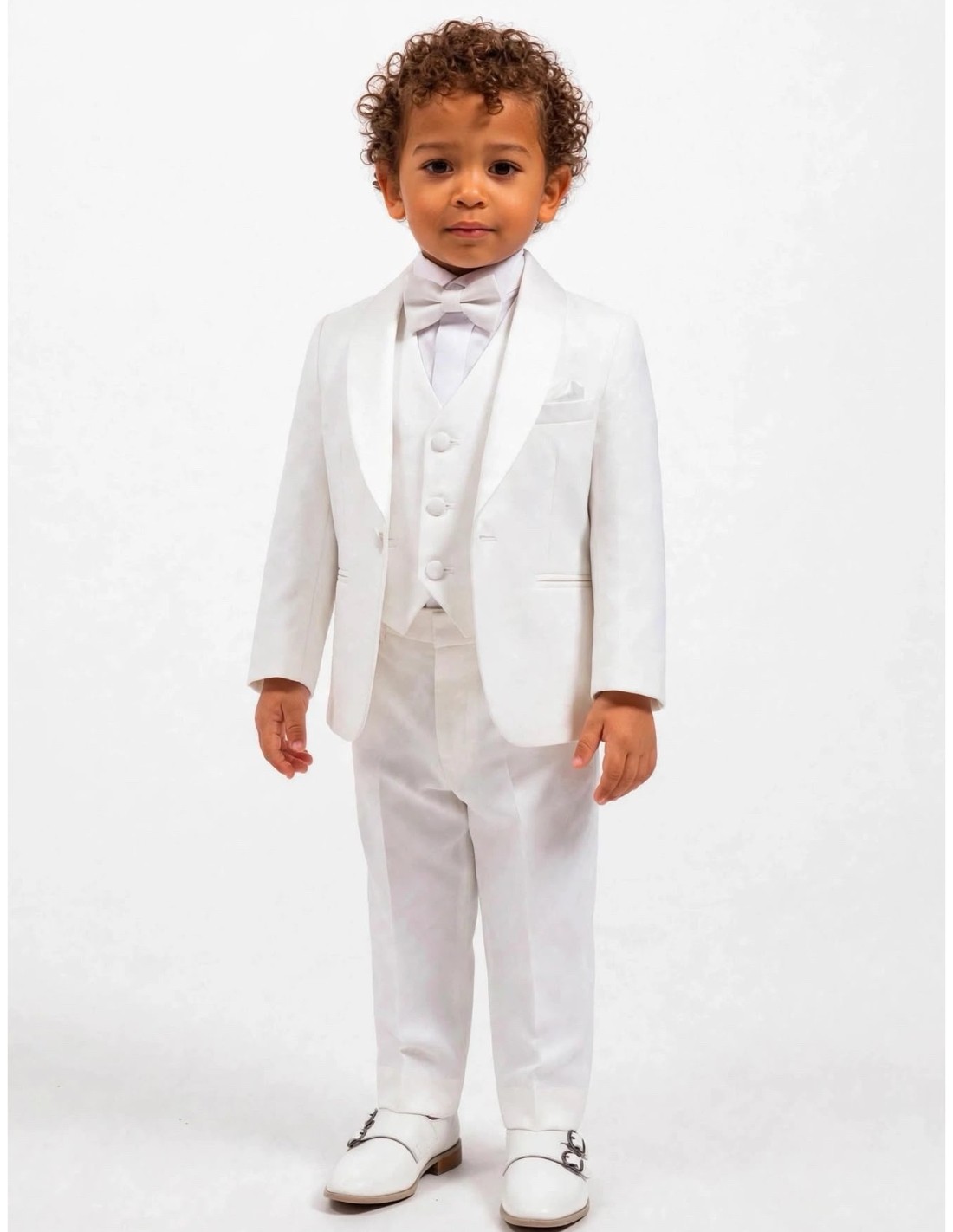 Costume Bébé de Baptême Blanc