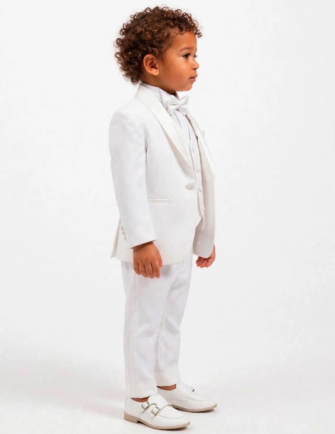Costume Bébé de Baptême Blanc 2