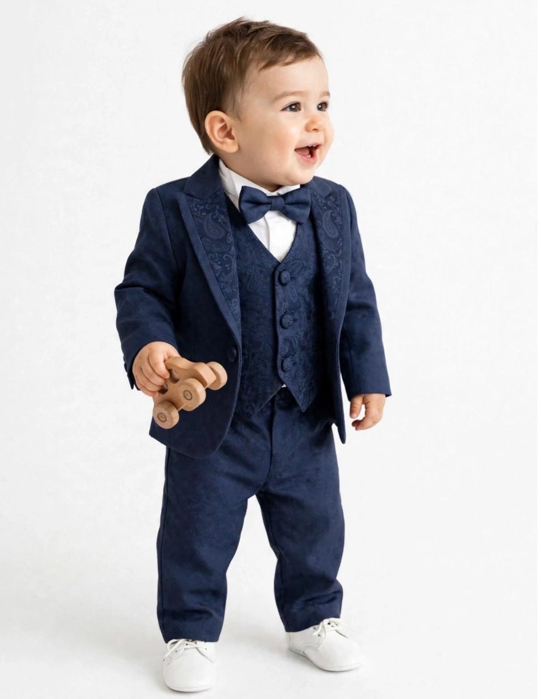 Costume Bébé de Cérémonie Bleu Marine