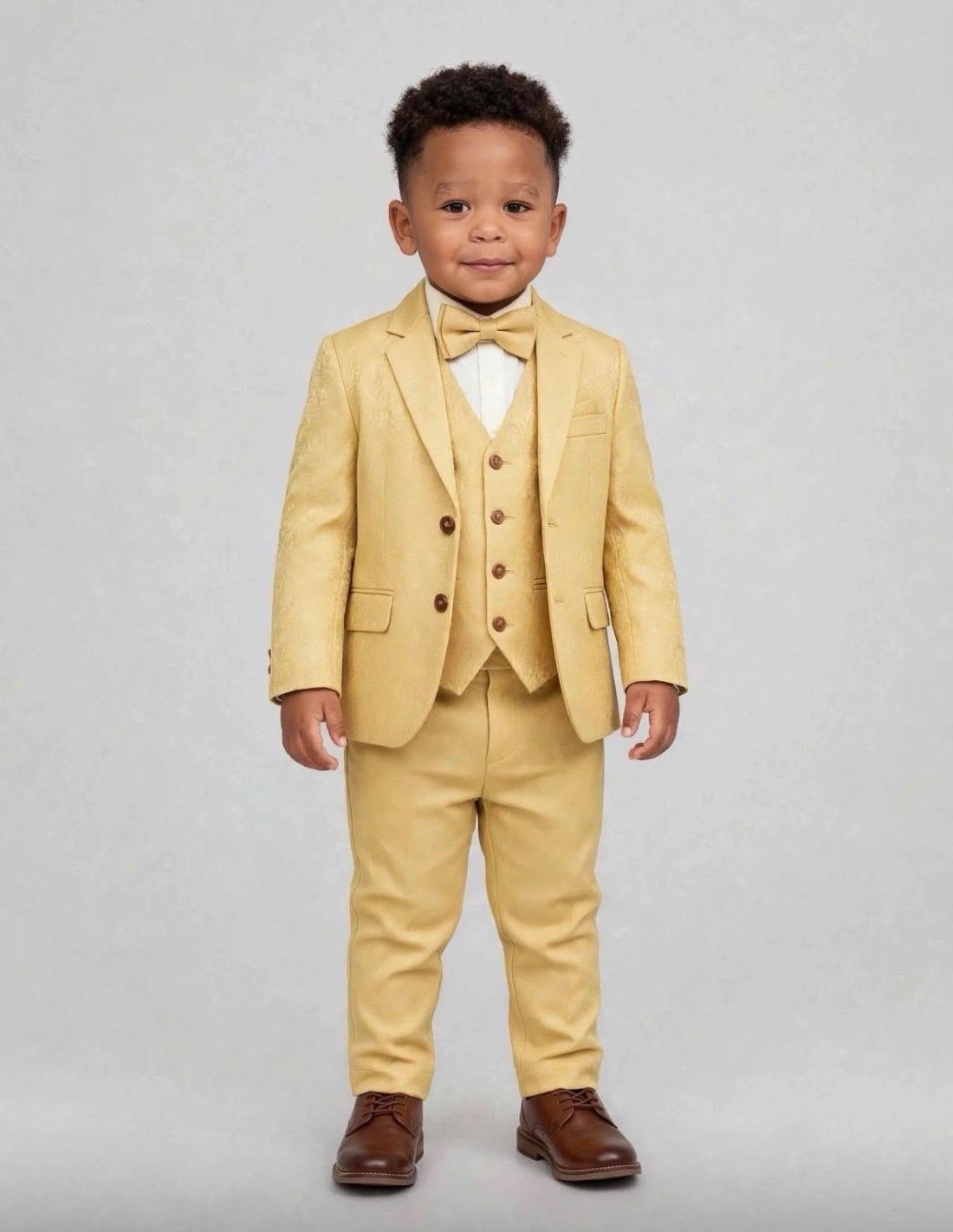 Costume Bébé Garçon Beige de Mariage