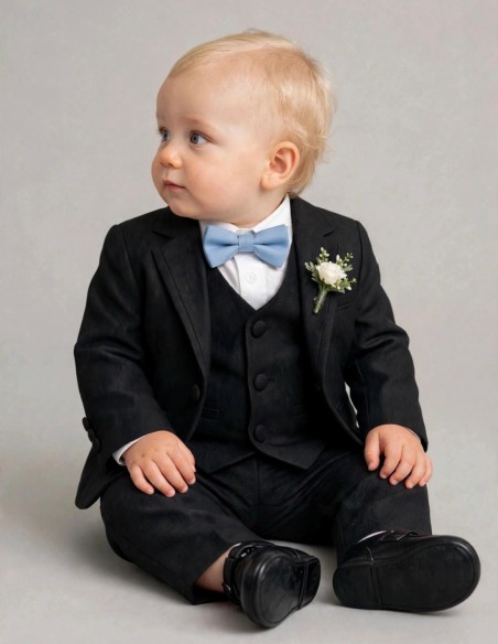 Costume Bébé Garçon noir de Cérémonie