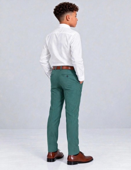 Costume Garçon De Mariage Vert