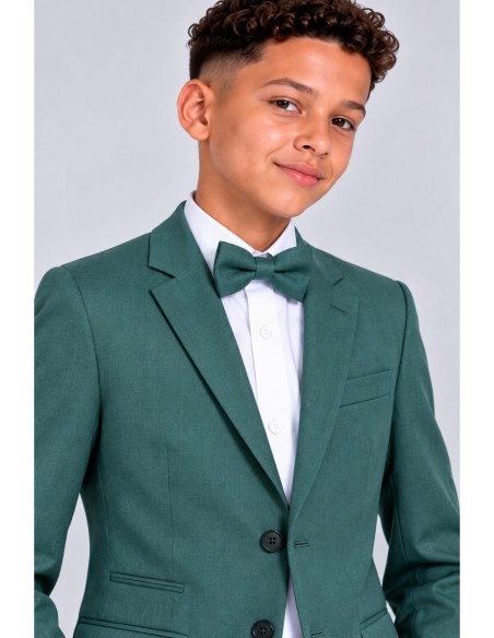 Costume Garçon De Mariage Vert