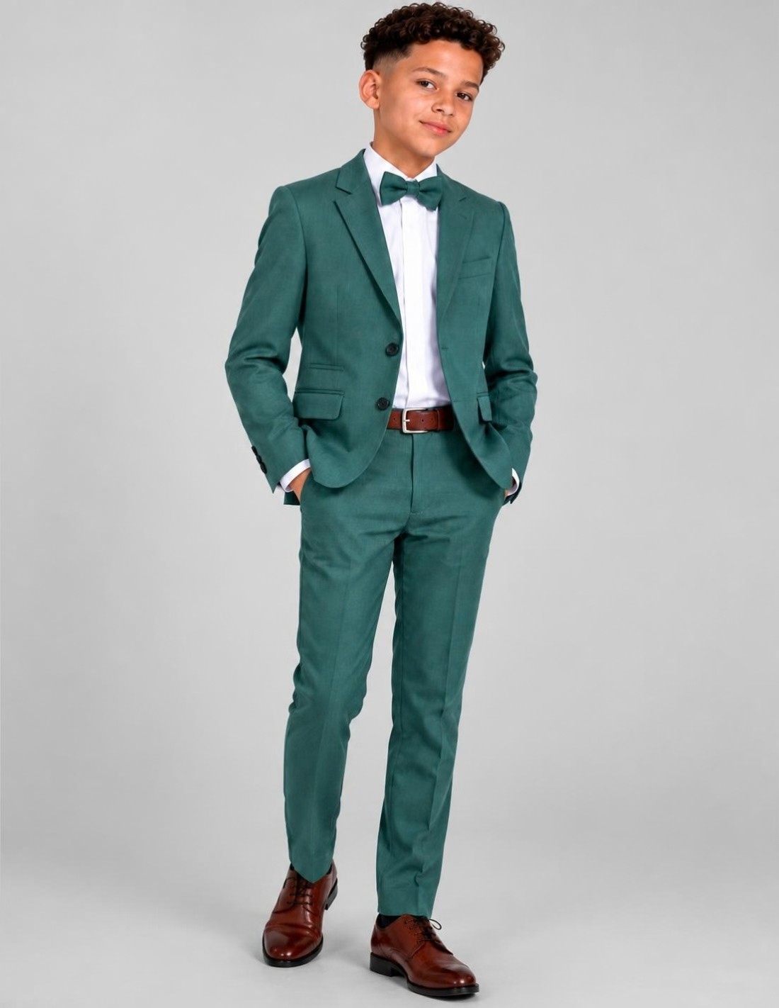 Costume Garçon De Mariage Vert