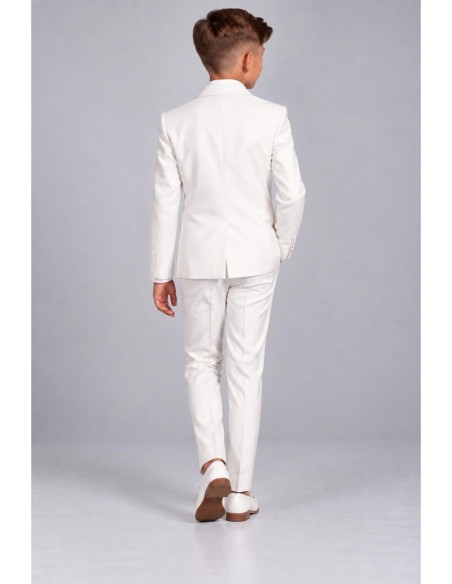 Costume Enfant Croisé de Mariage Ivoire