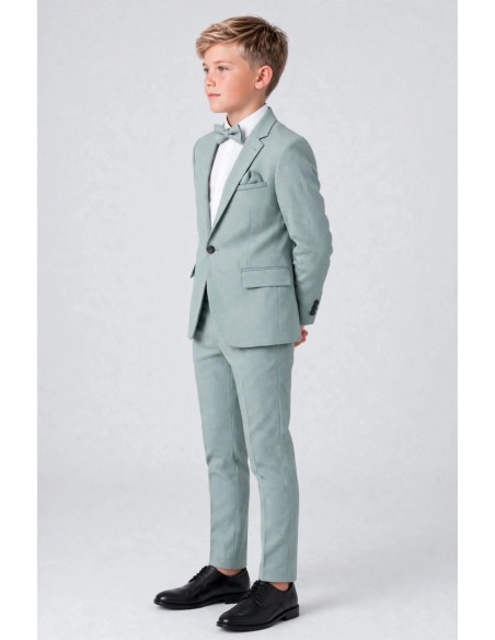 Costume Enfant Vert Sauge De Mariage
