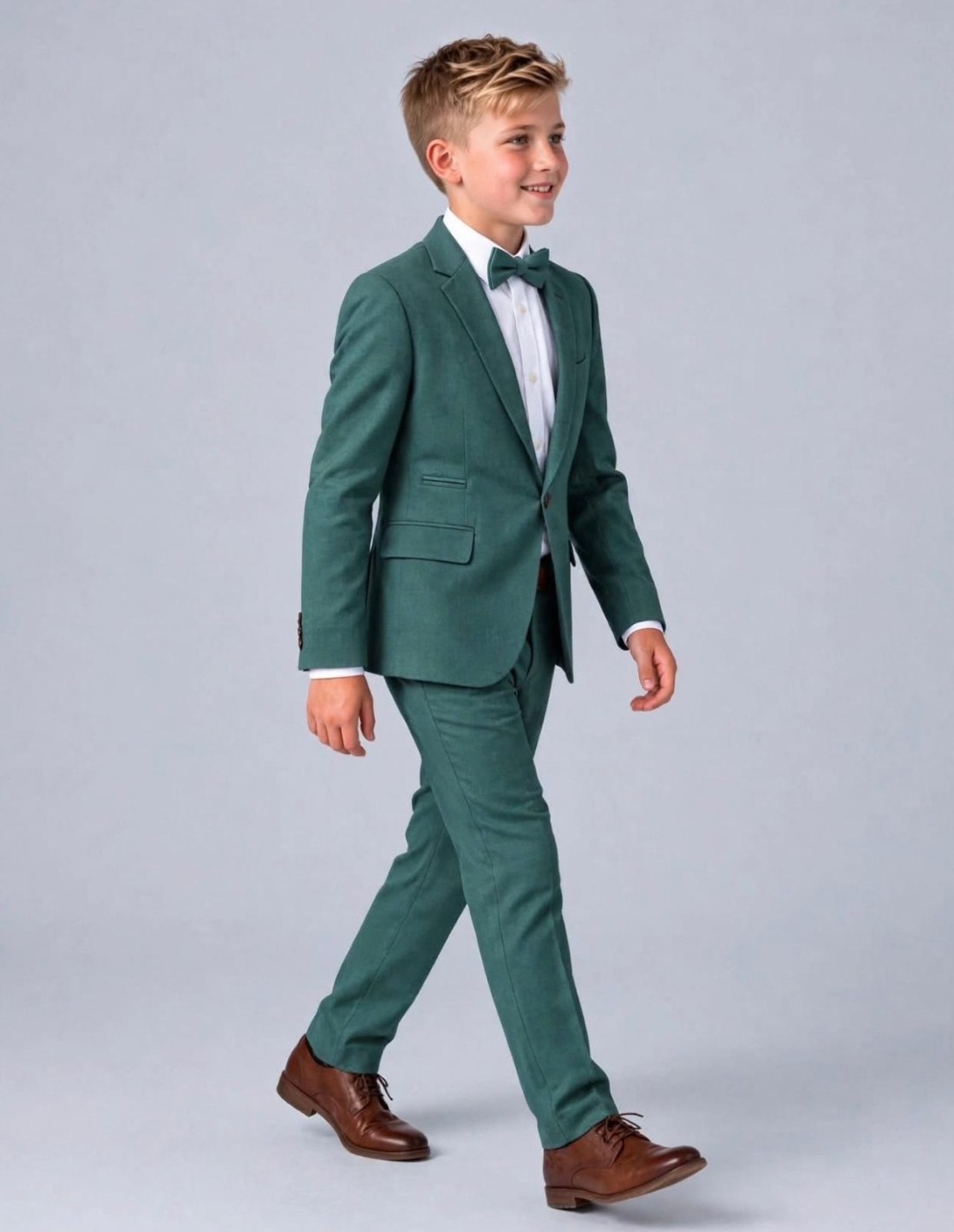 Costume Enfant De Cérémonie Vert 2