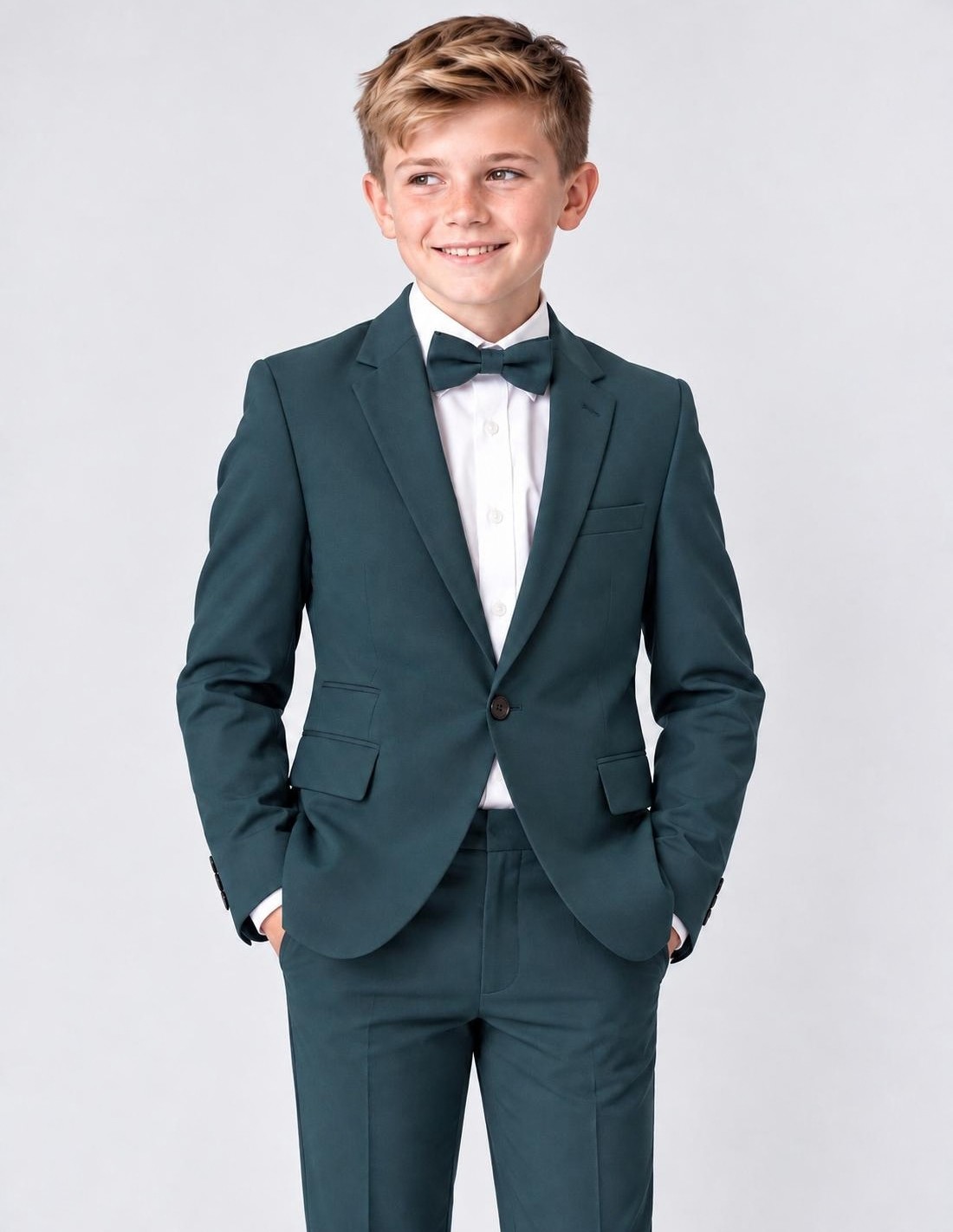 Costume Enfant De Mariage Vert