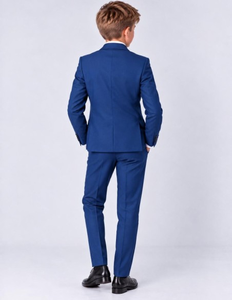 Costume enfant bleu roi mariage