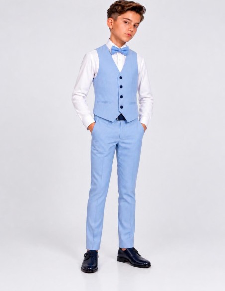 Costume Enfant Bleu ciel de Mariage
