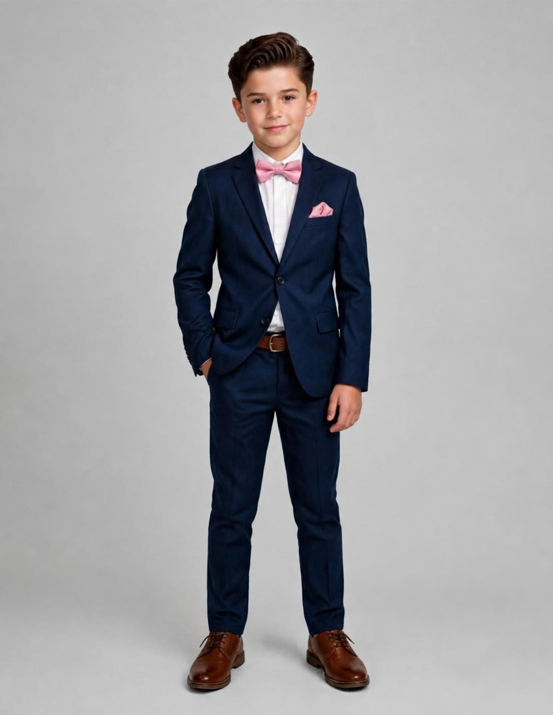 Costume Enfant de Cérémonie Bleu Marine 2