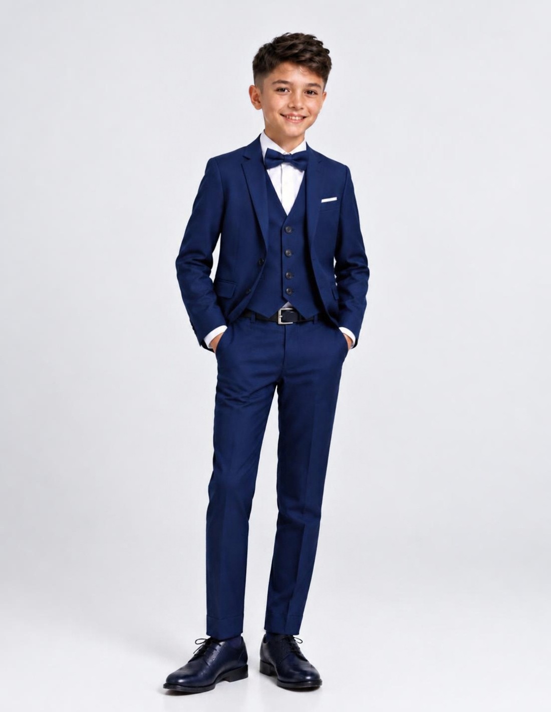 Costume Garçon de Mariage bleu ro