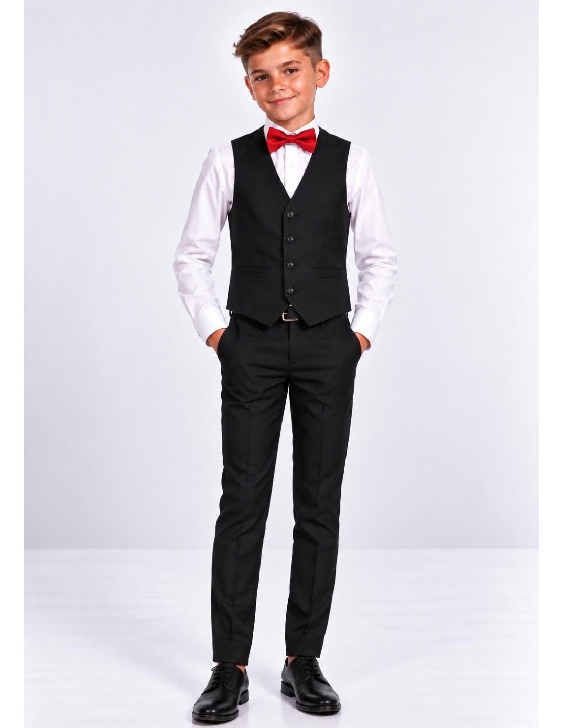 Costume Enfant Noir de Mariage 2