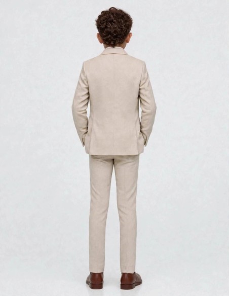 Costume Enfant Beige de Mariage | Paul