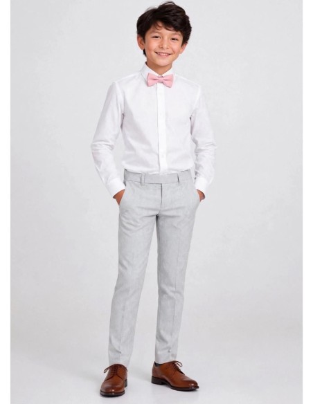Costume Enfant Gris Clair de Cérémonie
