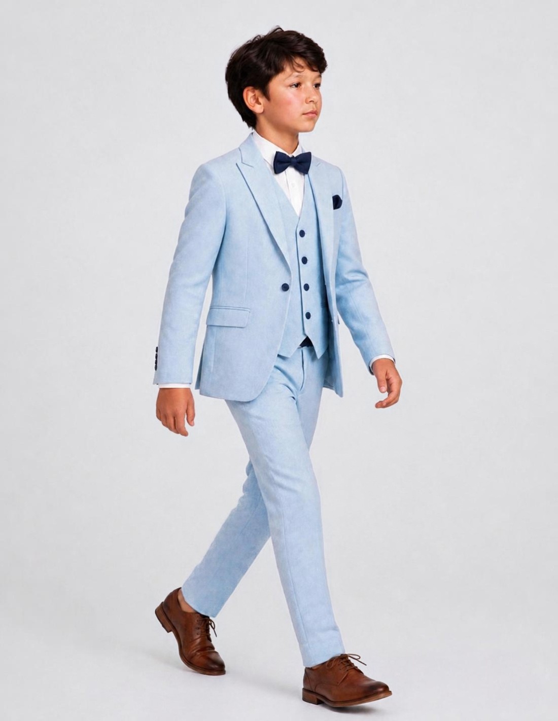 Costume Enfant Bleu ciel de Mariage