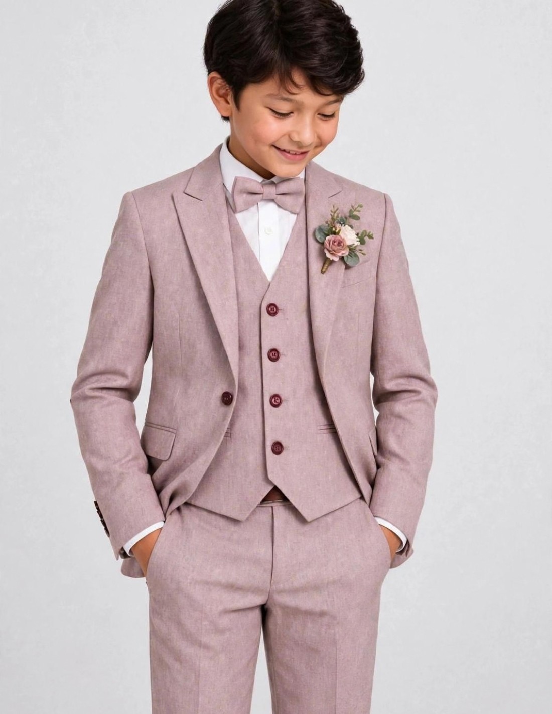 Costume Mariage Enfant Rose de