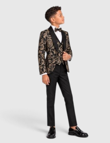 Costume Enfant de Mariage Doré