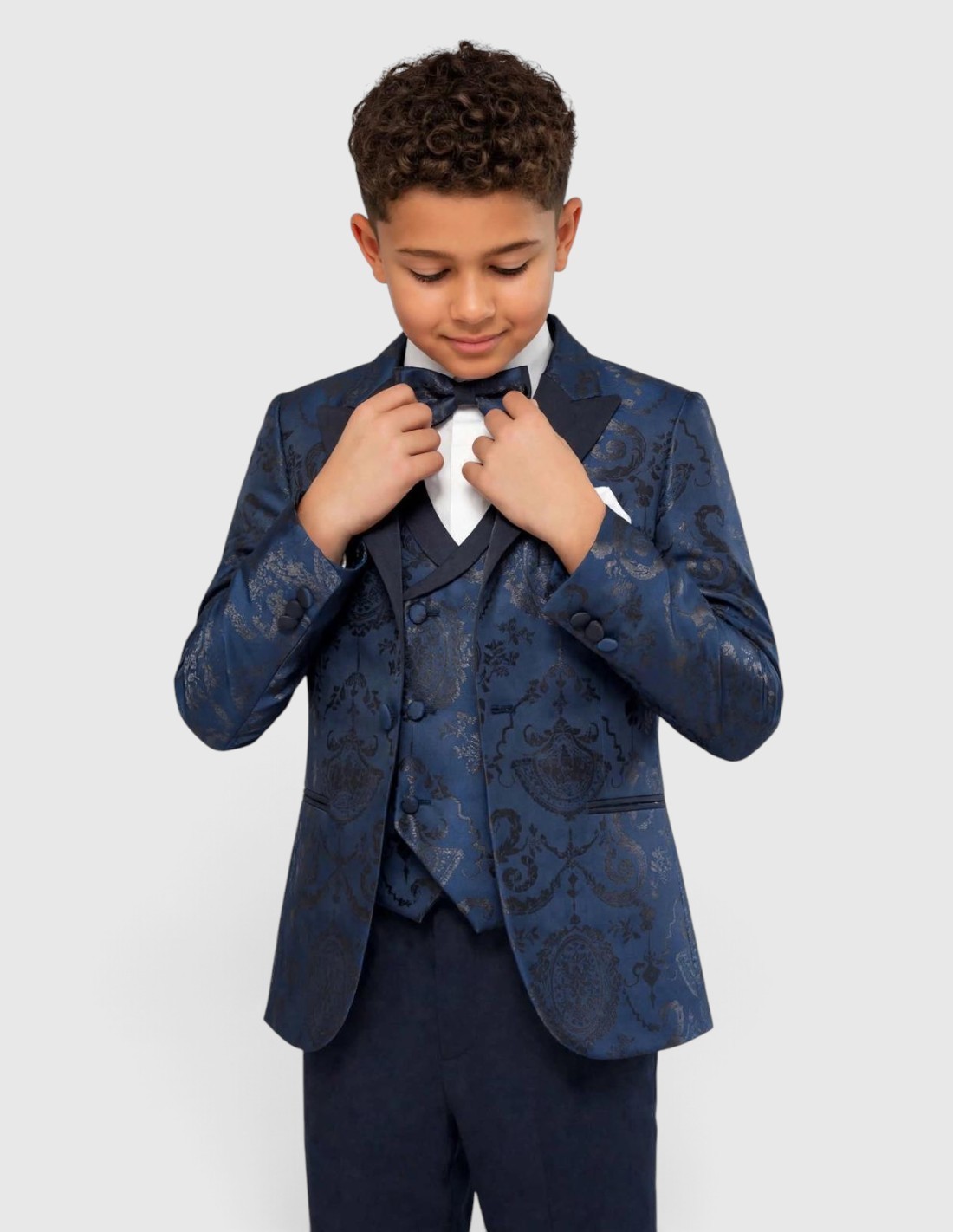 Costume Enfant de Mariage Bleu Marine