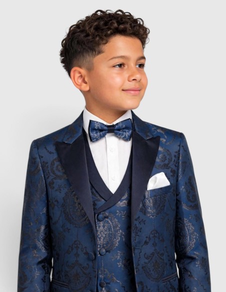 Costume Enfant de Mariage Bleu Marine