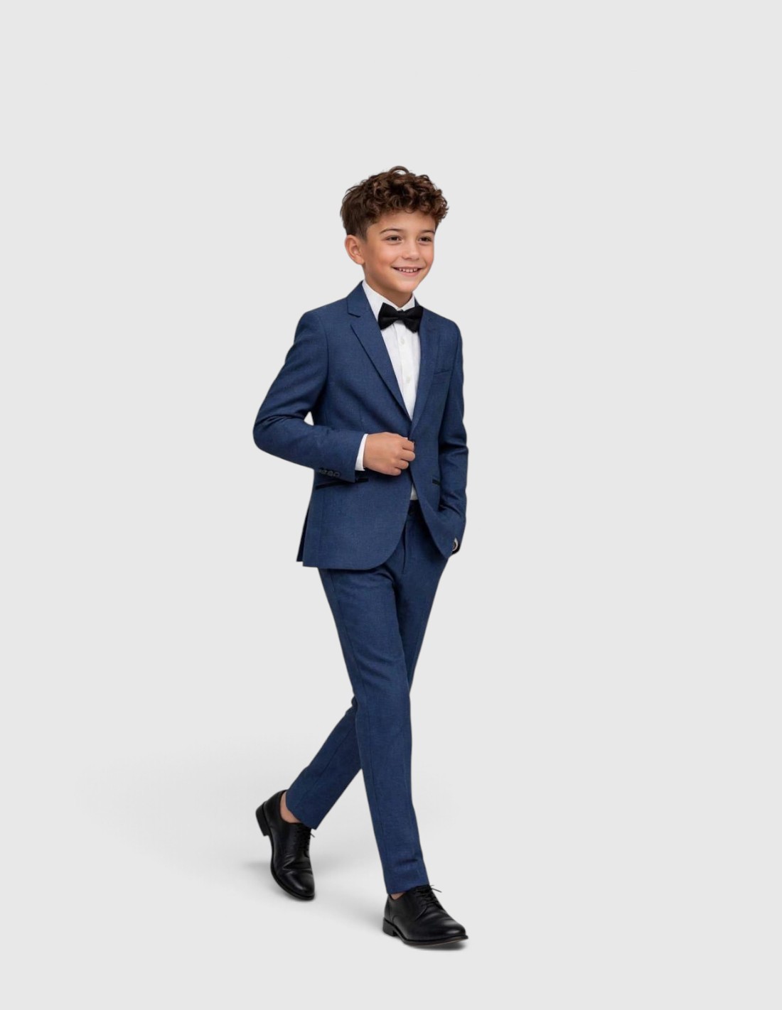Costume Garçon de Mariage bleu marine 2