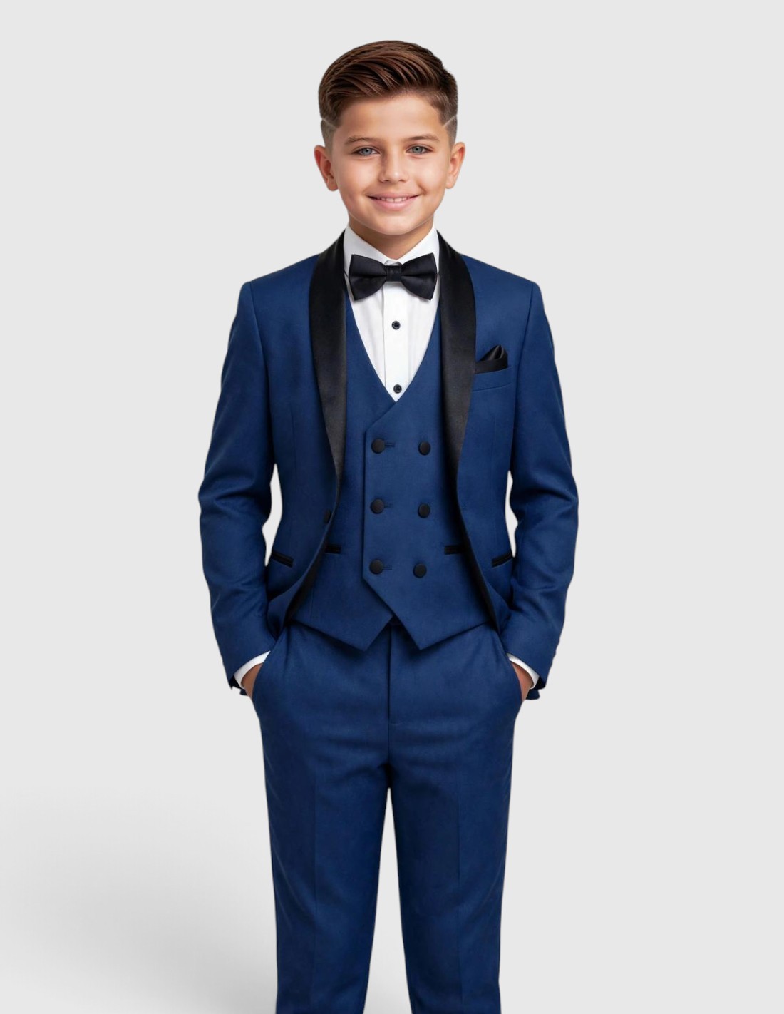 Costume Enfant de Mariage Bleu Roi