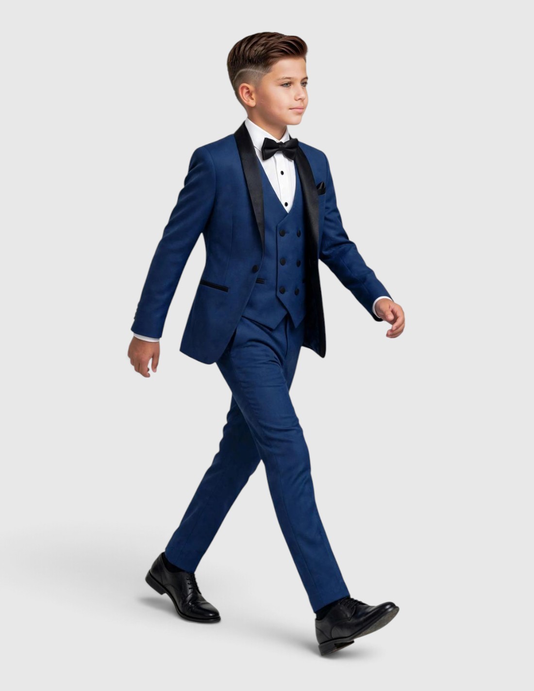 Costume Enfant de Mariage Bleu Roi 2