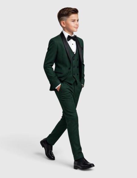 Costume Enfant vert de Mariage