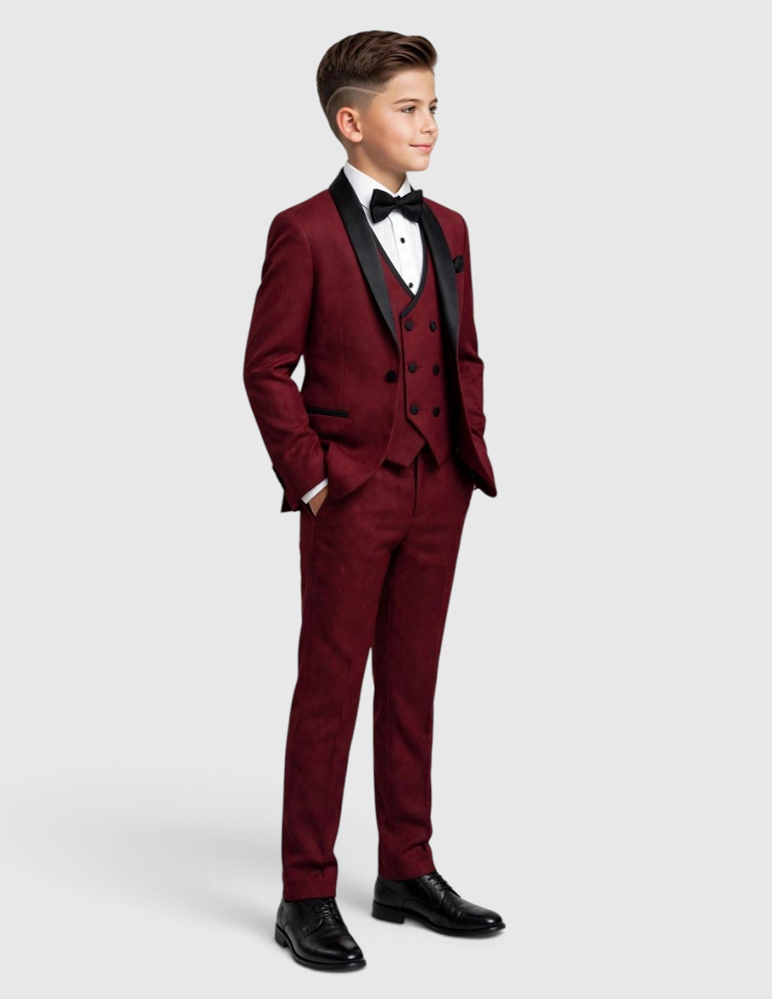 Costume Enfant De Mariage bordeaux