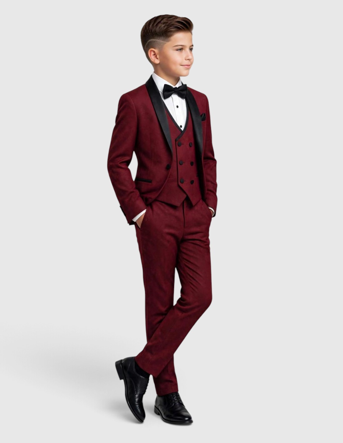 Costume Enfant De Mariage bordeaux 2