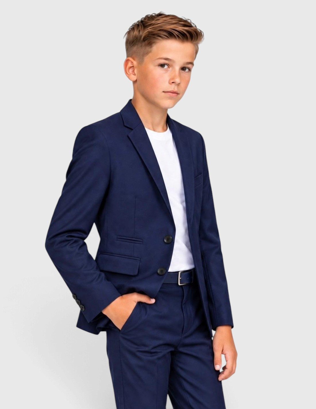 Costume Enfant Bleu roi de Mariage 2