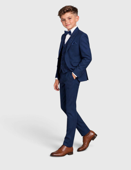 Costume Garçon de Cérémonie bleu roi | Hugo