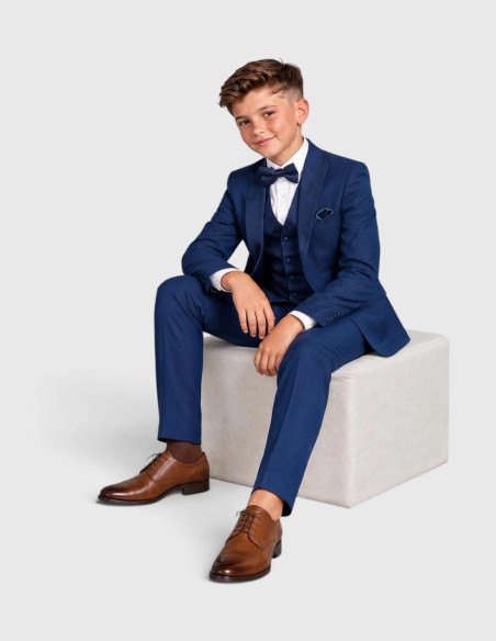 Costume Garçon de Cérémonie bleu roi