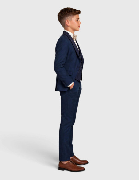Costume Enfant Bleu Marine de Cérémonie