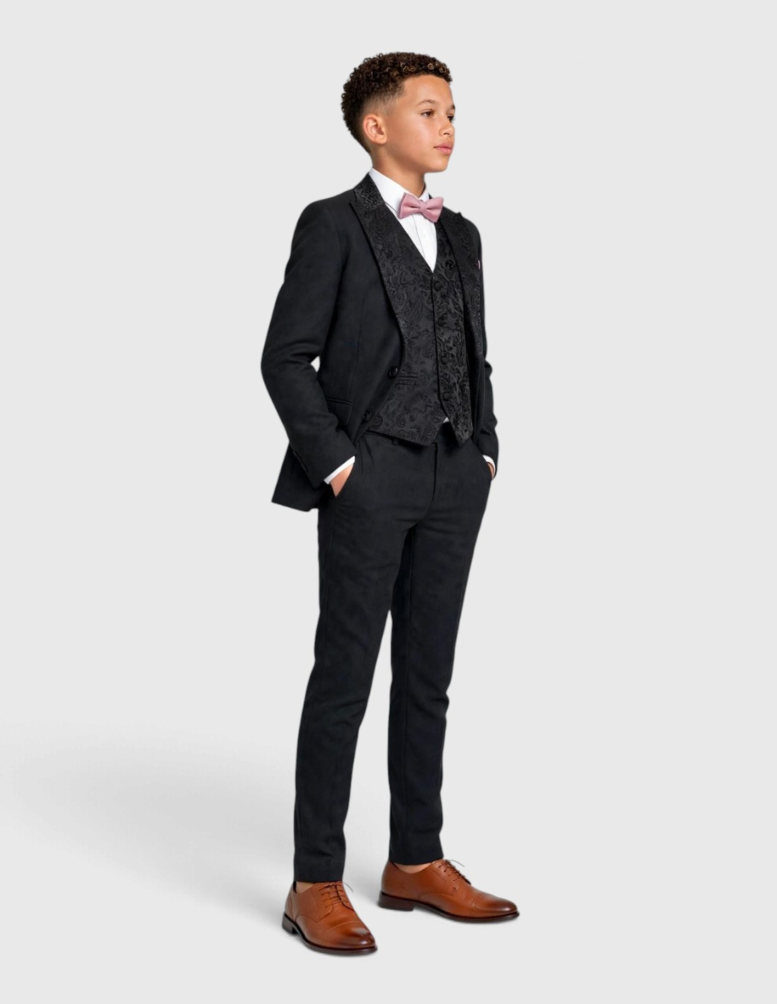 Costume Enfant Noir de Mariage