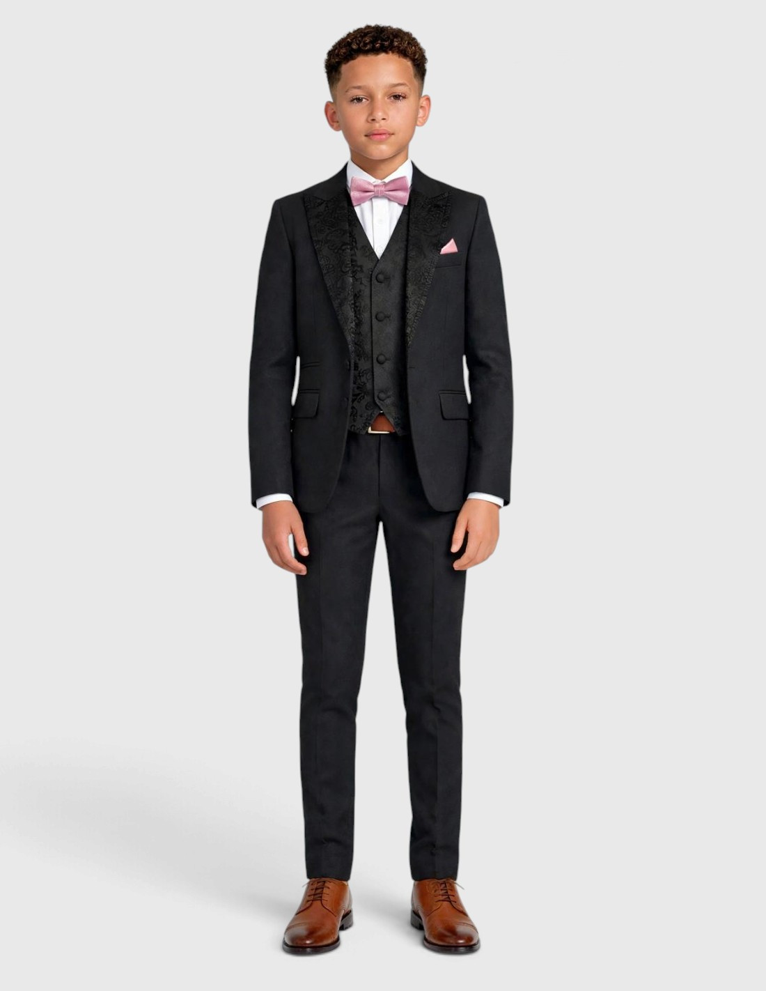 Costume Enfant Noir de Mariage 2