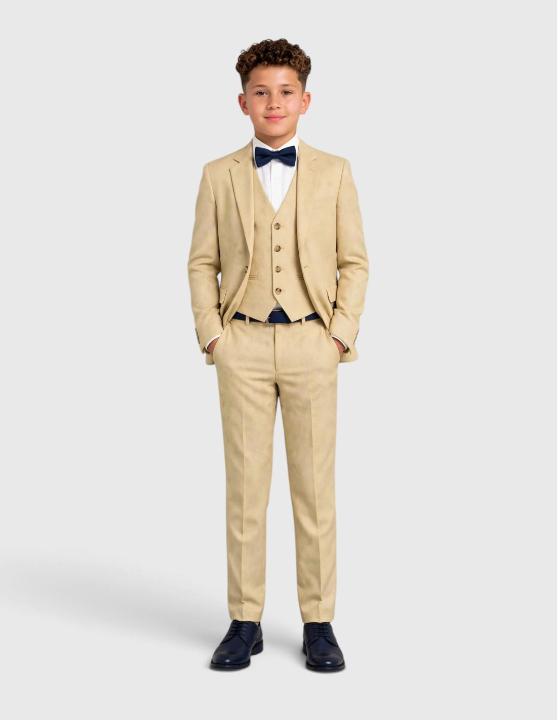 Costume Enfant Beige de Mariage