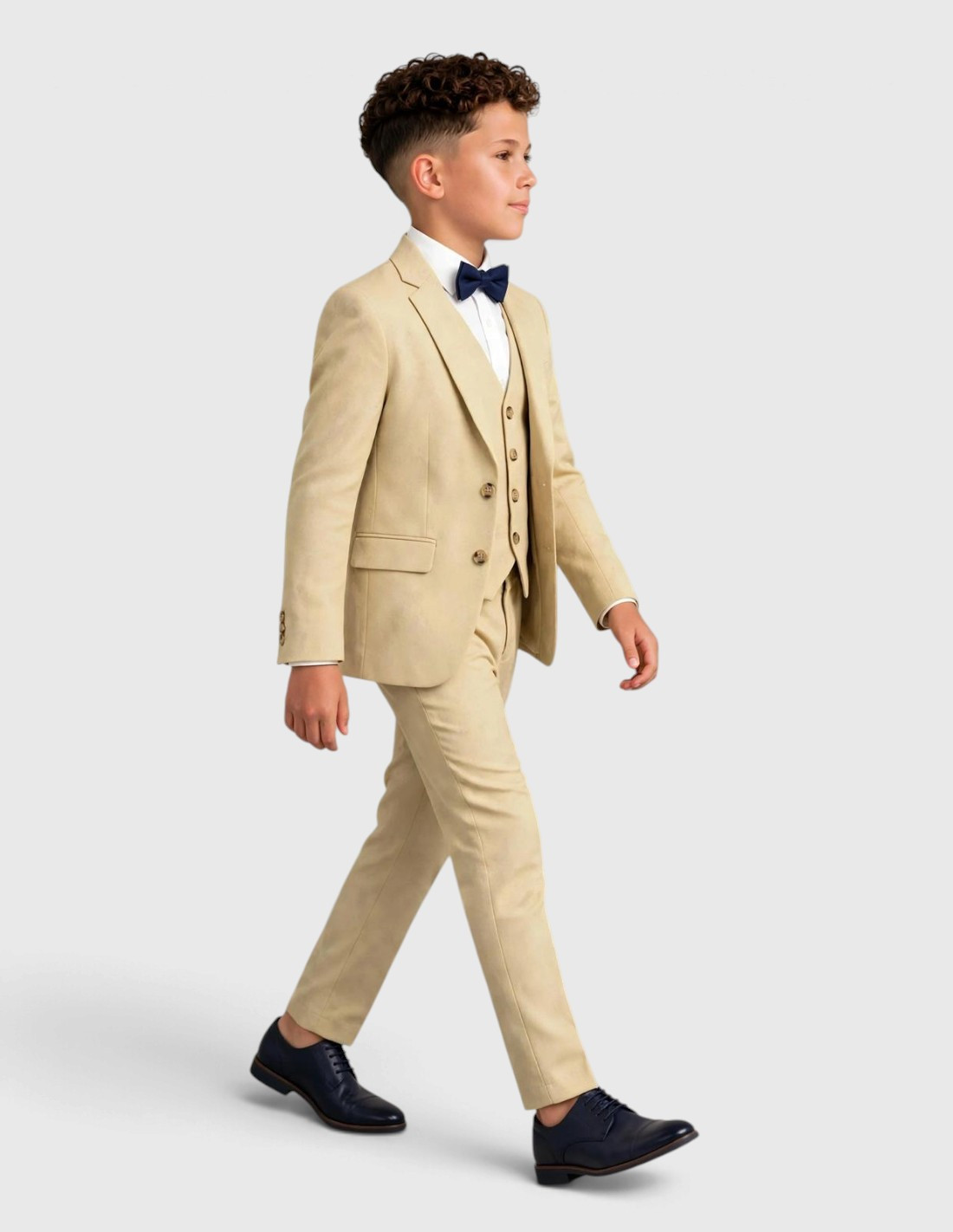 Costume Enfant Beige de Mariage 2