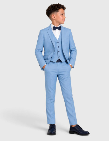 Costume Enfant Bleu ciel de Mariage
