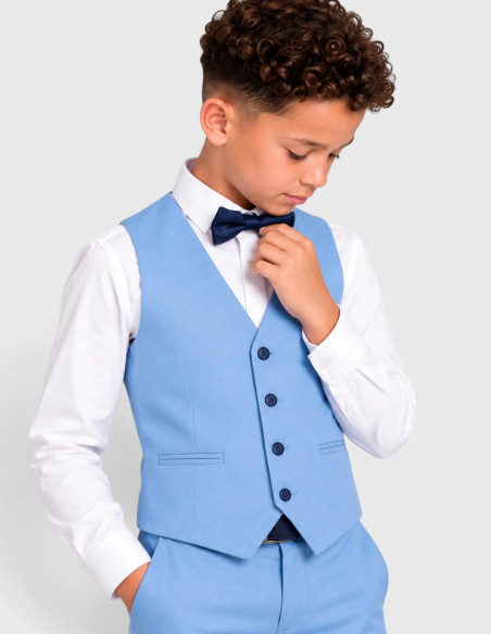 Costume Enfant Bleu ciel de Mariage
