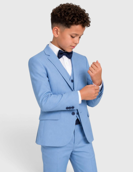 Costume Enfant Bleu ciel de Mariage