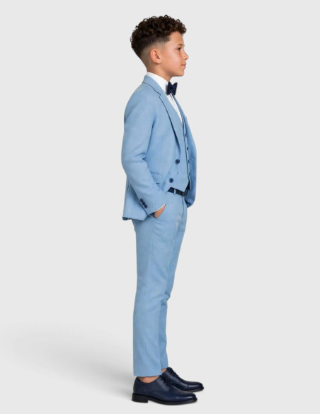 Costume Enfant Bleu ciel de Mariage