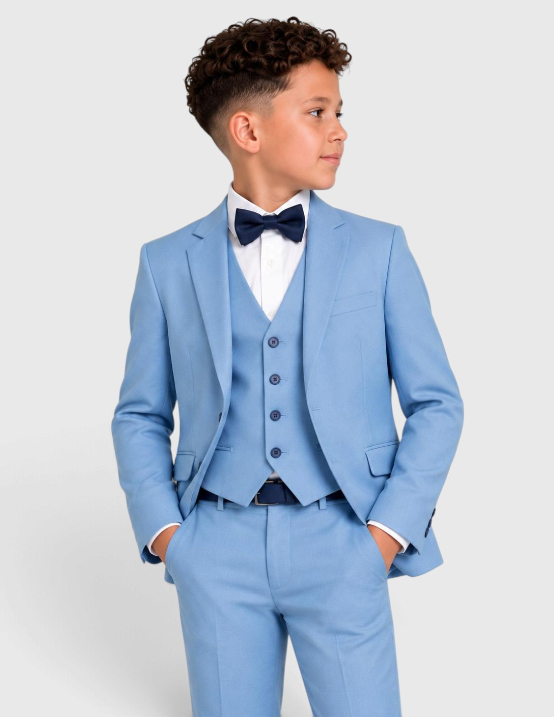 Costume Enfant Bleu ciel de Mariage