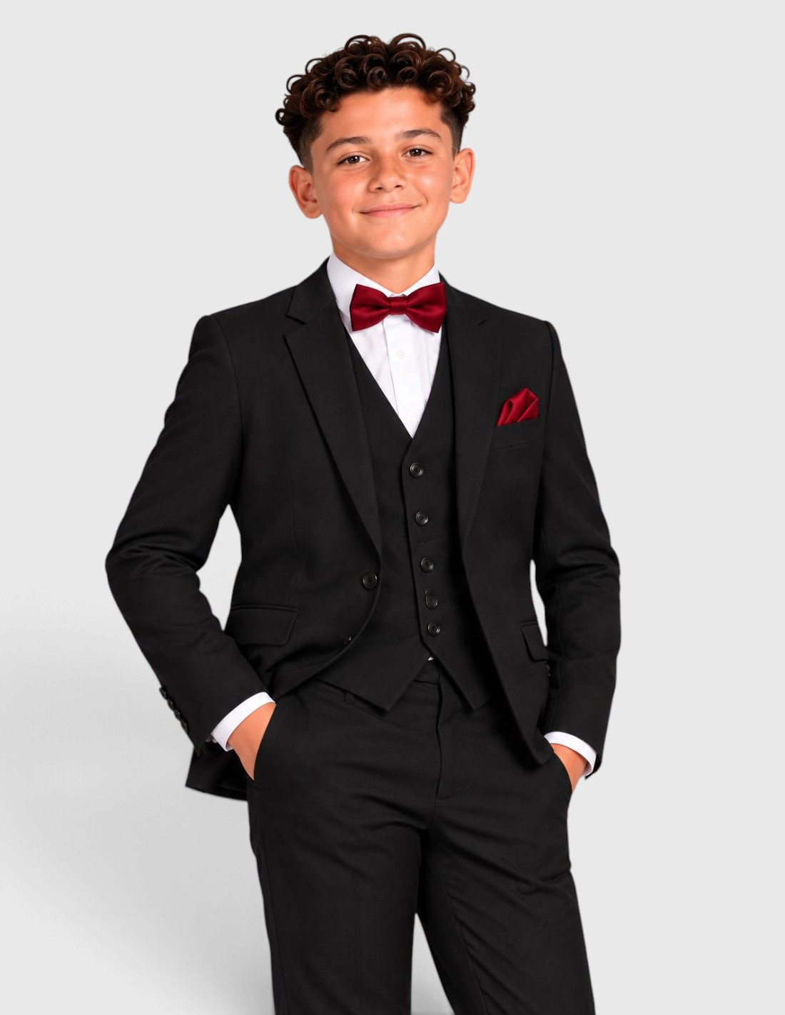 Costume Enfant Noir de Mariage 2