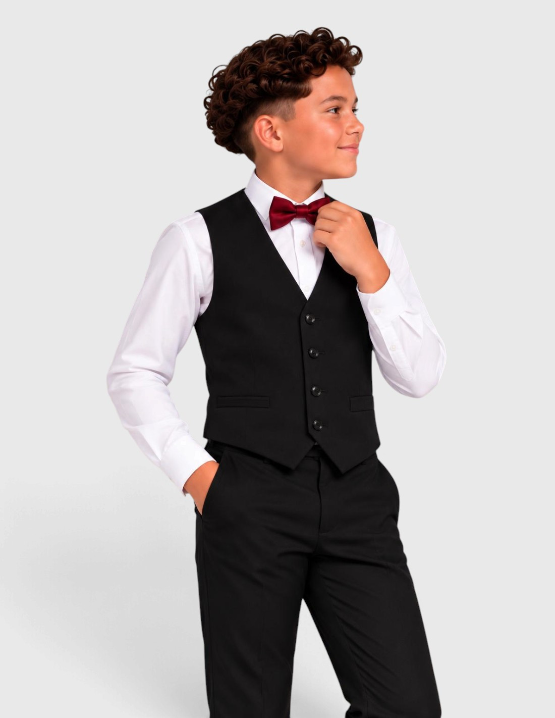 Costume Enfant Noir de Mariage 2